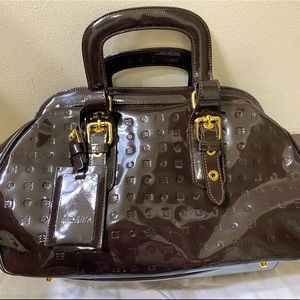 NWOT Large Arcadia Brown Tote / Shoulder / Crossbody Bag never used purse